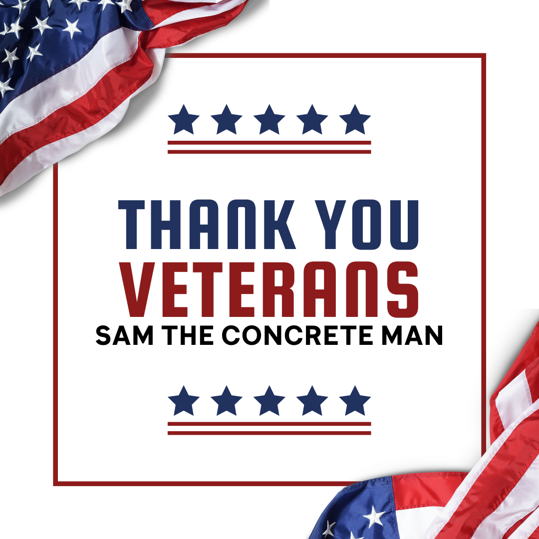 Featured image for “Celebrating the Veterans at Sam The Concrete Man”